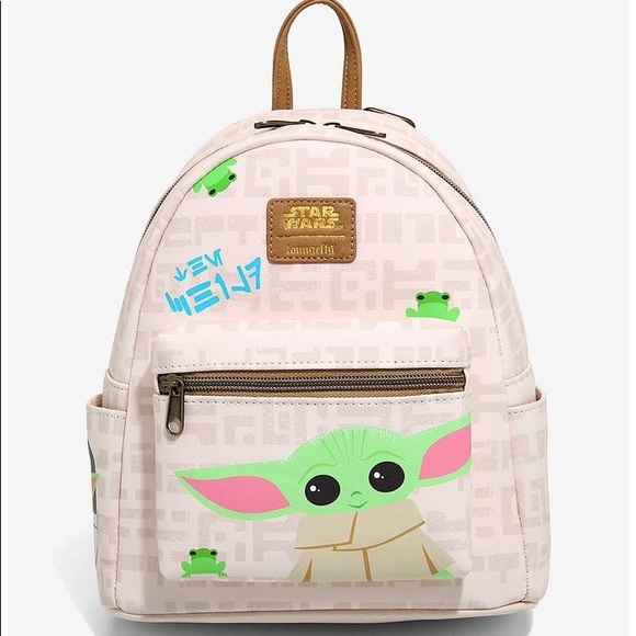Star Wars Handbags - Loungefly Disney Star Wars Baby Yoda Mini Backpack